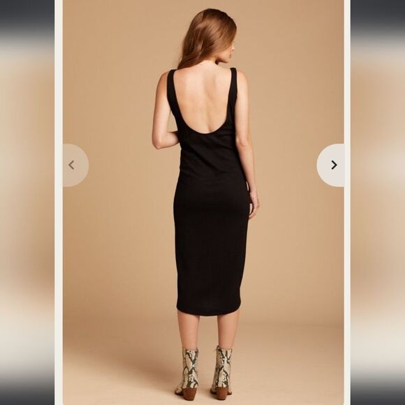 Amuse Society Morning Market Midi Knit Tank Dress, Size Medium‎ - Picture 2 of 7